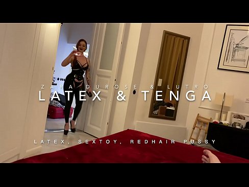 ❤️ I-stepsister enentloko ebomvu enxibe isinxibo se-latex esifakwe nguyise wesibini Amahule kuthi  ☑
